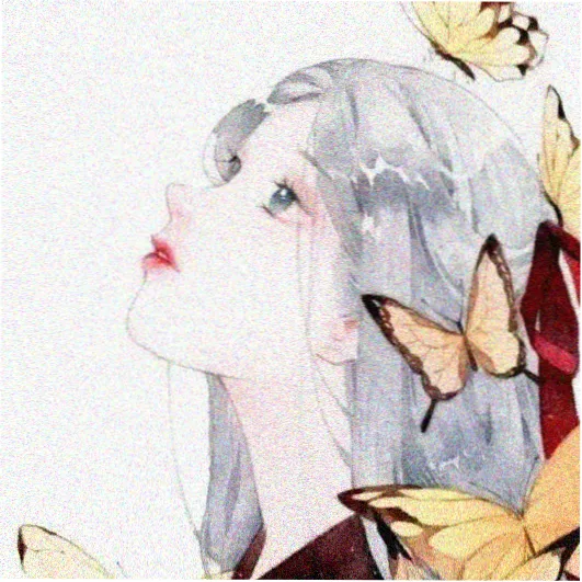 影视特效化妆师人物头像